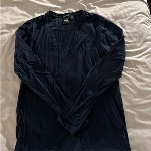 Hugo Boss Navy Long Sleeve Tee